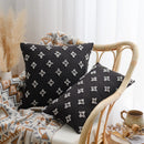 Ljojo 30x50 Black Cushion Covers for Sofa, Chair, and Bed Decor