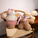 Gingerbread People Girls Pillow Set by Ljojo - Festive Bedroom and Sofa Decor