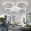Ljojo Low Noise Ceiling Fan Chandelier for Home Decoration