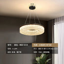 LED Modern Crystal Chandelier | Italian Luxury Bedroom Ceiling Light by Ljojo