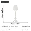 Italian Design LED Floor Lamp Creative Hollow Acrylic Standing Light by Ljojo