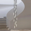 LED Long Line Chandelier Modern Staircase Lamp for Home Decoration by Ljojo