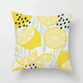 Lemon Pattern Summer Cushion Cover Throw Pillow for Sofa Decoration by Ljojo