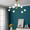 Nordic Parlor LED Pendant Light Magical Bean Design for Dining Room by Ljojo