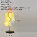 Ljojo LED Desk Lamp: ELARA Contemporary Table Light for Children's Room, Bedroom, Study, Living Room