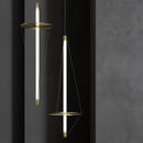 LED Pendant Light Modern Loft Acrylic Line Staircase Bedroom Decoration Hanging Lamp by Ljojo