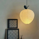 Japanese Wabi Sabi Radish Paper Pendant Lights Chandelier by Ljojo - Unique Dining Room Decor
