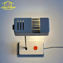 Ljojo Medieval Retro Industrial Table Lamp LED for Home Decor Studio Living Room