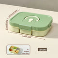 Ljojo Refrigerator Fresh-keeping Box 3/4/6 Grids Onion Garlic Pepper Storage Organizer