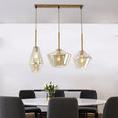 Modern Glass LED Pendant Light Chandelier for Living Room - Ljojo
