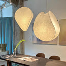 Wabi Sabi Silk Led Pendant Lamp Creative Art Dining Room Chandeliers by Ljojo