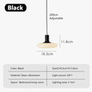 Ljojo Spanish Designer Glass Pendant Light Chandelier for Living Dining Room Kitchen