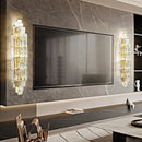 Large Wall Lamp Crystal Decorative High-End Lighting for Living Room by Ljojo