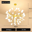 Ljojo LED Firefly Pendant Light: Modern Romantic Hanging Light Fixture