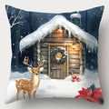Christmas Snow View Pillowcase - Ljojo Branded Cozy Home Decor