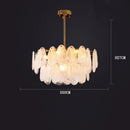 Ljojo Luxury Cloud Glass Chandelier for Living Room and Bedroom