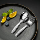 Ljojo Mini Cutlery Set in Stainless Steel Storage Box - Kids Spoon Fork Kit
