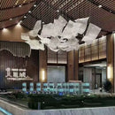 Ljojo Modern Art Chandelier: Irregular Creative LED Pendant Lights for Hotel, Nordic Style