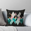Gray Geometric Style Pillow Cover for Home Decor - Ljojo