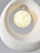Ljojo Minimalist Led Pendant Light Retro Restaurant Chandelier for Living Room