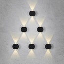 Ljojo 4W LED Wall Light for Home Decor and Outdoor Spaces