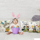 Easter Puppy Cat Egg Pattern Pillowcase - Ljojo Brand Home Decoration