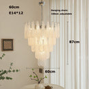 Ljojo Murano Glass E14 LED Indoor Chandelier for Villa - French Art Home Deco