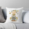 Cute Animal Print Pillowcase by Ljojo for Bedroom & Living Room