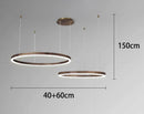 Ljojo Living Room Chandeliers: Modern LED Ceiling Hanging Lights for Indoor Lighting