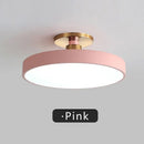 Ljojo Macaron LED Ceiling Light for Stylish Room Decor