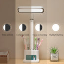 Ljojo LED Desk Lamp 3 Levels Dimmable Touch Night Light USB Rechargeable Eye Protection