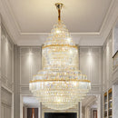 Ljojo Luxury Crystal Chandelier for Villa Living Room with Stunning Hollow Design