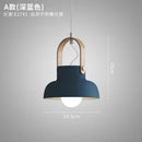 Ljojo Modern Adjustable Macaron E27 Pendant Light for Bedroom Kitchen Dining Table