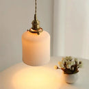 Ljojo Japanese Minimalist Brass Retro Chandelier for Tavern Restaurant Bar Bedroom Decor