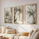 3-Piece Nutcracker Pastel Christmas Wall Art Set by Ljojo™