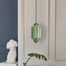 French Retro Pendant Glass Chandelier LED Artistic Lighting Fixture for Bedroom by Ljojo