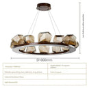 Modern Glass Ball Chandelier LED Dining Room Bar Table Lamp Long Chandelier by Ljojo