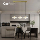 Nordic Simple Marble Chandelier for Hotel Designer Creative Lighting by Ljojo