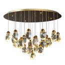 Ljojo Luxury Crystal Chandelier for Living Room, Dining, and Bedroom