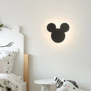 LED Pink Rabbit Sconce Wall Lamp Children's Bedroom Decorative Light by Ljojo