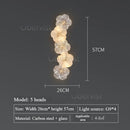 Ljojo French Luxury Living Room Wall Light 2025 Creative Flower Bedroom Decor Bedside Lamp