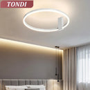 Ljojo LED Ring Ceiling Chandelier for Modern Home Lighting