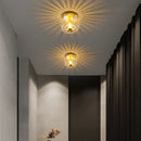 Ljojo LED Chandelier Ceiling Lamp Indoor Glass Wall Sconce Decoration for Living Room