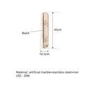 LED Wall Lights Artificial Marble 45cm: Stylish Illumination for Parlor, Bedroom, Stairs - Ljojo