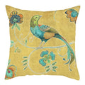 Blue Bird Print Cushion Cover by Ljojo - Home Decor Pillow Case for Sofa Bed