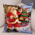 Christmas Santa Claus Pillowcase - Ljojo Christmas Day Party Sofa Decoration Gift
