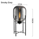 Ljojo Luxury Glass Floor Lamp LED Bedside Table Light Modern Nordic Minimalist Style