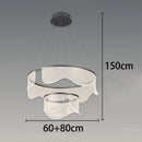 Ljojo Modern Acrylic Pendant Light Chandeliers LED - Indoor Staircase Hanging Lamp