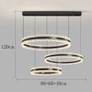 Ljojo Modern Pendant Lights Simple Design LED Chandeliers Dining Room Indoor Lighting