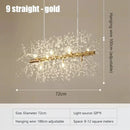 Nordic Crystal Dandelion Chandelier Pendant Light for Kitchen Dining Room by Ljojo
